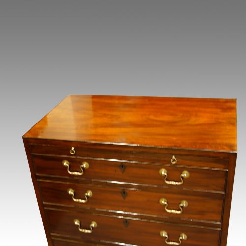 fig 3. Small Edwardian brushing slide chest