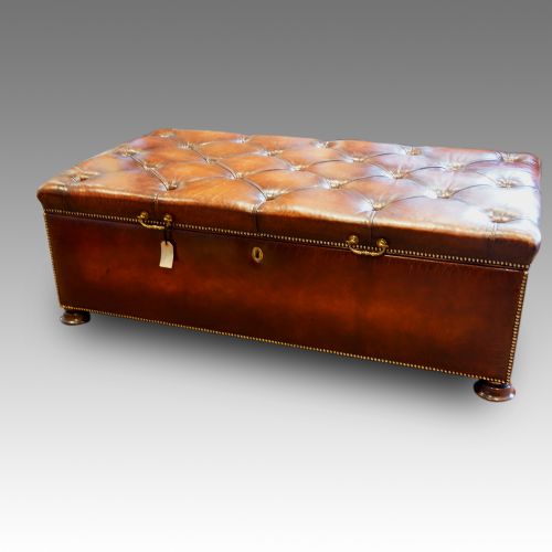 Victorian Ottoman Coffee Table