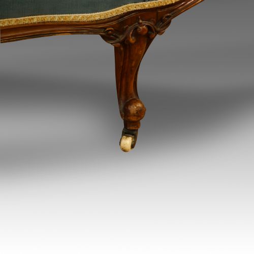 fig 1. Victorian walnut window seat