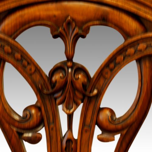 fig 2. Victorian walnut window seat