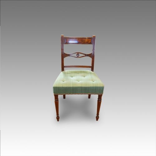 fig 2. Set of 8 Regency mahogany dining chairs
