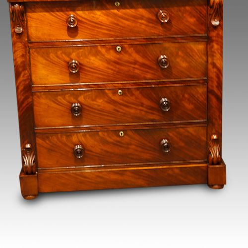fig 1. Victorian mahogany ‘Scottish’ chest of drawers