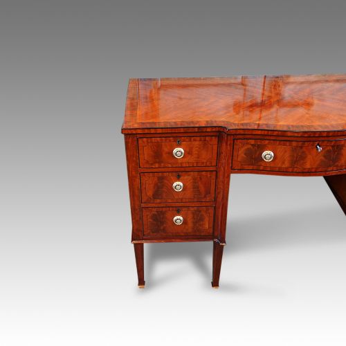 fig 1. Edwardian inlaid mahogany dressing table