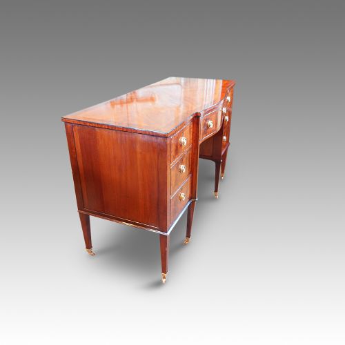 fig 4. Edwardian inlaid mahogany dressing table