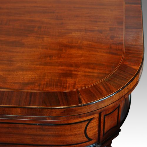 fig 1. Fine Regency mahogany card-table