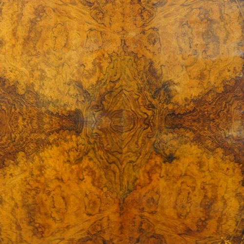 fig 1. Victorian inlaid walnut oval loo table