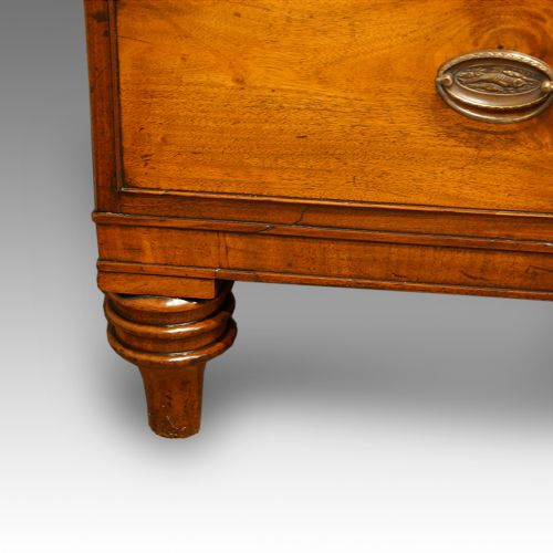 fig 1. Antique mahogany linen press