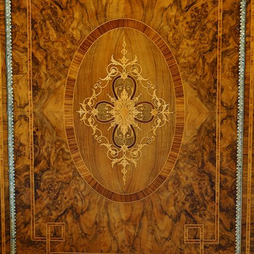 fig 2. Magnificent Victorian inlaid walnut credenza