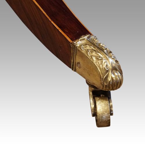 fig 1. Regency rosewood sofa table
