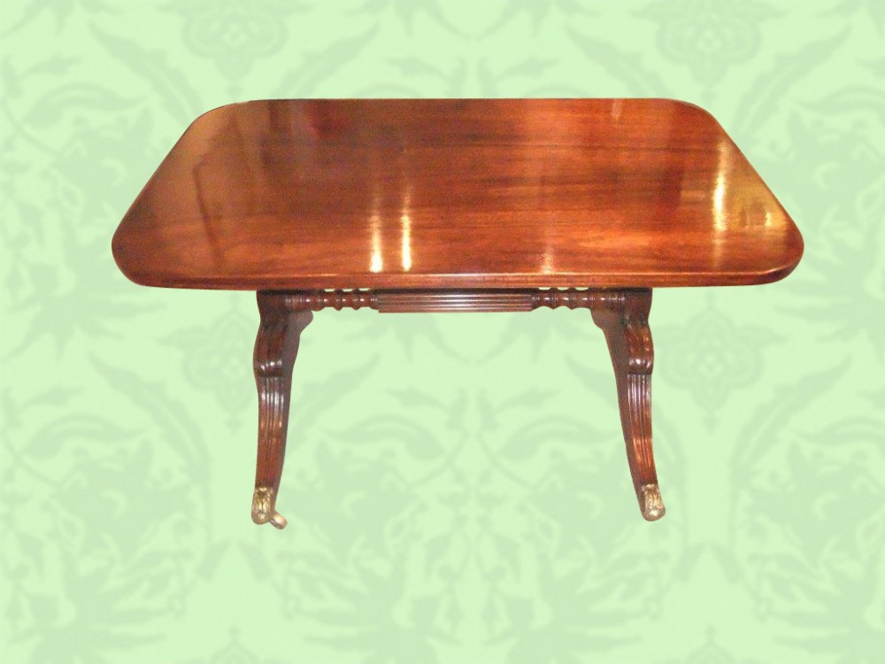 Antique mahogany coffee table