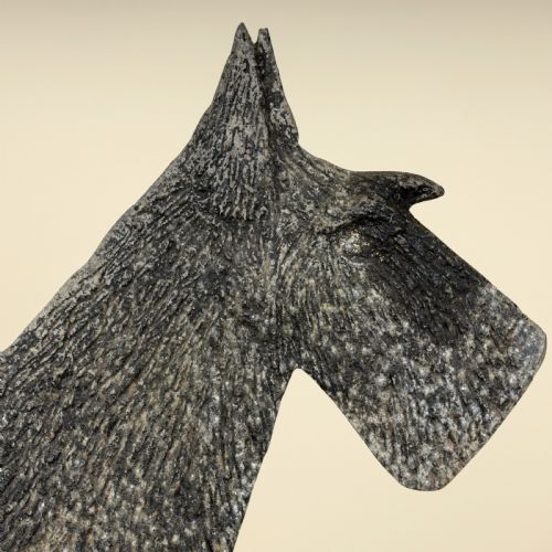 A 20TH CENTURY SCOTTY DOG SCULPTURE - ADDITIONAL PHOTO 3