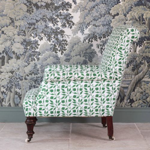 A 19TH CENTURY ENGLISH ARMCHAIR - ADDITIONAL PHOTO 2
