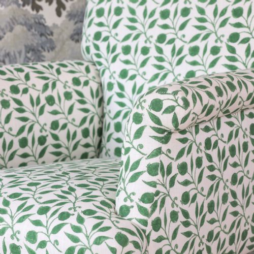 A 19TH CENTURY ENGLISH ARMCHAIR - ADDITIONAL PHOTO 5