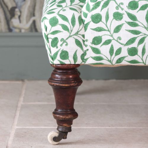 A 19TH CENTURY ENGLISH ARMCHAIR - ADDITIONAL PHOTO 11