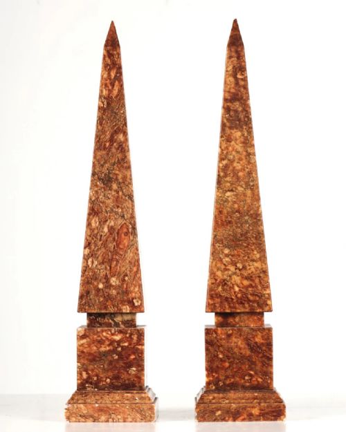 A PAIR OF 20TH CENTURY OBELISKS - ADDITIONAL PHOTO 4