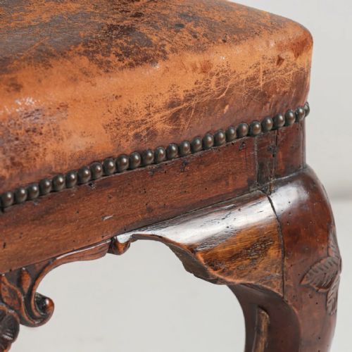 A 19TH CENTURY FRENCH PROVINCIAL CHAIR - ADDITIONAL PHOTO 9