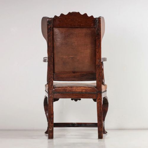 A 19TH CENTURY FRENCH PROVINCIAL CHAIR - ADDITIONAL PHOTO 11