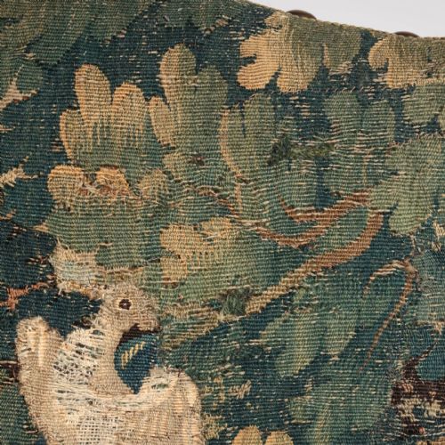 A PAIR OF 17TH CENTURY TAPESTRY CHAIRS - ADDITIONAL PHOTO 4