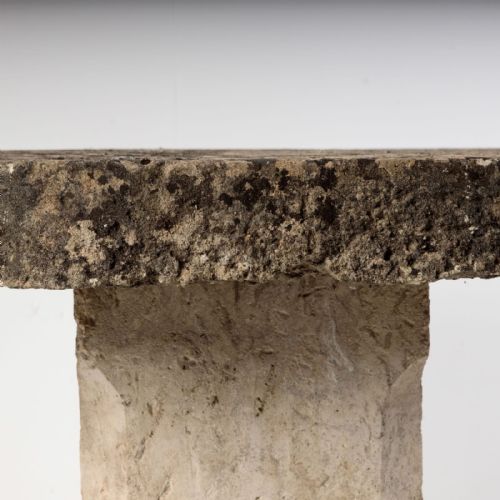 A 19TH CENTURY FRENCH STONE TABLE - ADDITIONAL PHOTO 4