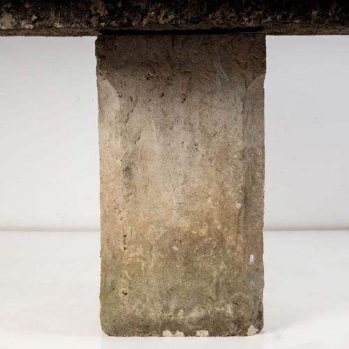 A 19TH CENTURY FRENCH STONE TABLE - ADDITIONAL PHOTO 5