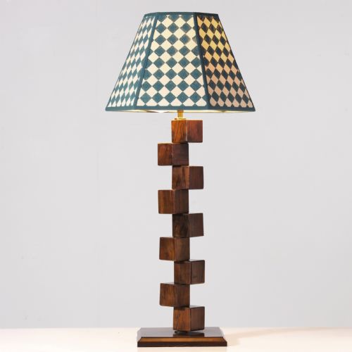 A 20TH CENTURY GEOMETRIC LAMP - ADDITIONAL PHOTO 6