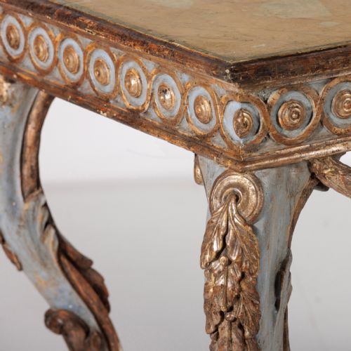 AN EARLY 19TH CENTURY ITALIAN CONSOLE TABLE - ADDITIONAL PHOTO 2