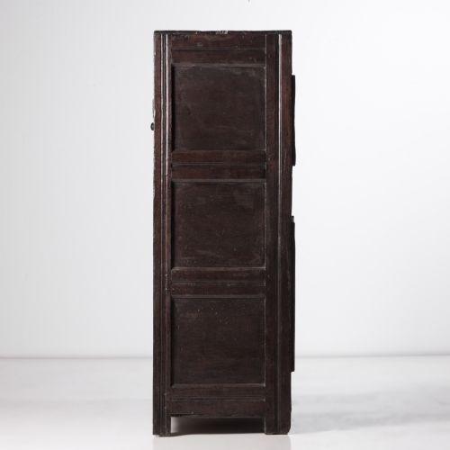 A 17TH CENTURY OAK CUPBOARD - ADDITIONAL PHOTO 6