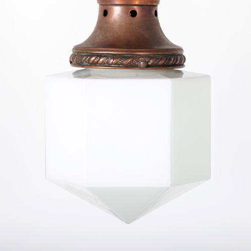 A PAIR OF 1930S HEXAGONAL LIGHTS - ADDITIONAL PHOTO 6