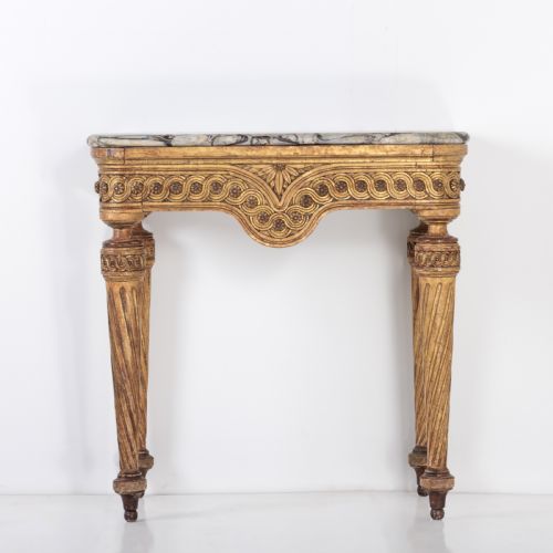 A 19TH CENTURY FRENCH CONSOLE - ADDITIONAL PHOTO 1