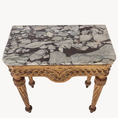 A 19TH CENTURY FRENCH CONSOLE - ADDITIONAL PHOTO 7