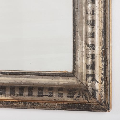 A 19TH CENTURY LOUIS PHILLIPE MIRROR - ADDITIONAL PHOTO 4