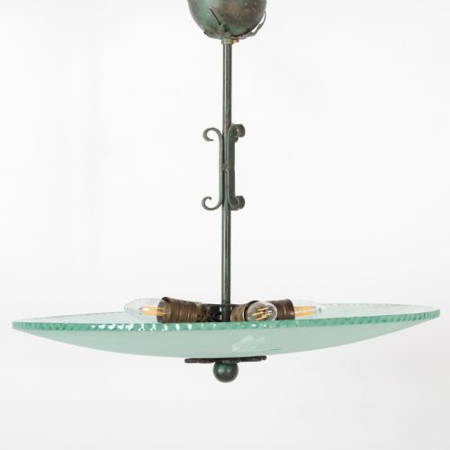 A 19TH CENTURY SWEDISH CEILING LIGHT - ADDITIONAL PHOTO 10