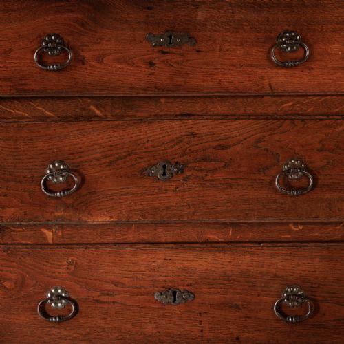 A 19TH CENTURY PROVINCIAL CHEST OF DRAWERS - ADDITIONAL PHOTO 6