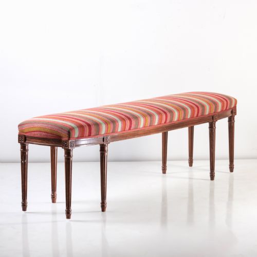 A 19TH CENTURY FRENCH BENCH