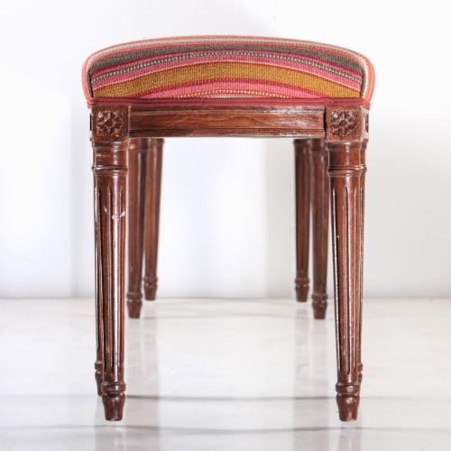 A 19TH CENTURY FRENCH BENCH - ADDITIONAL PHOTO 7