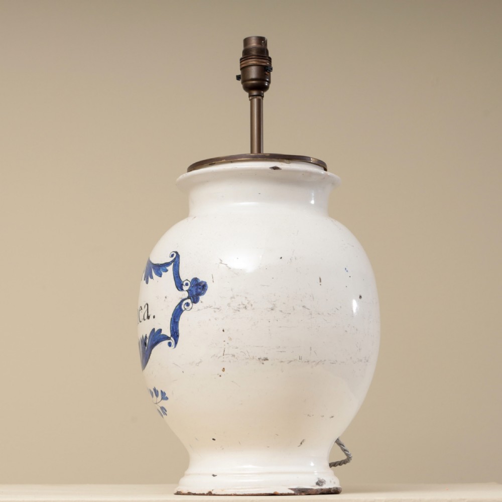An 18th Century Apothecary Lamp  View III