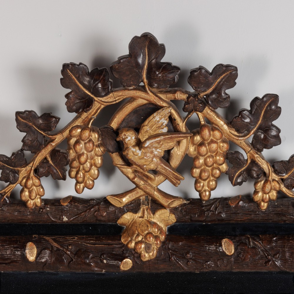 A 19th Century Faux Bois Mirror View II