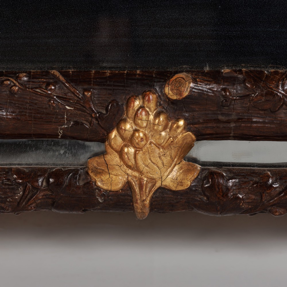 A 19th Century Faux Bois Mirror View VIII