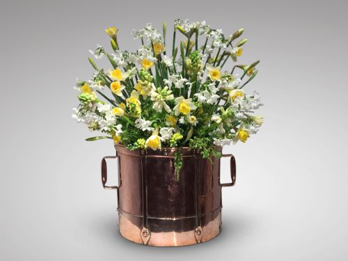 Arts and Crafts Copper Planter