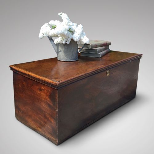 19th Century Elm Trunk/coffee Table