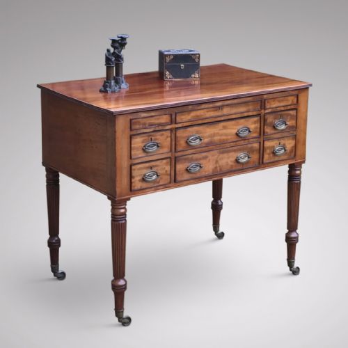 A Superb Regency Mahogany Dressing Chest