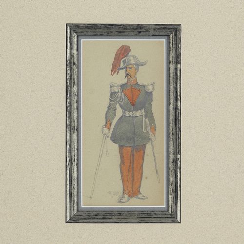 fig 1. 19th Century French Watercolour by Griset