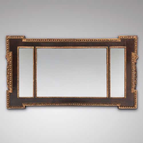 18th Century Mahogany & Giltwood Mirror in the Style of William Kent