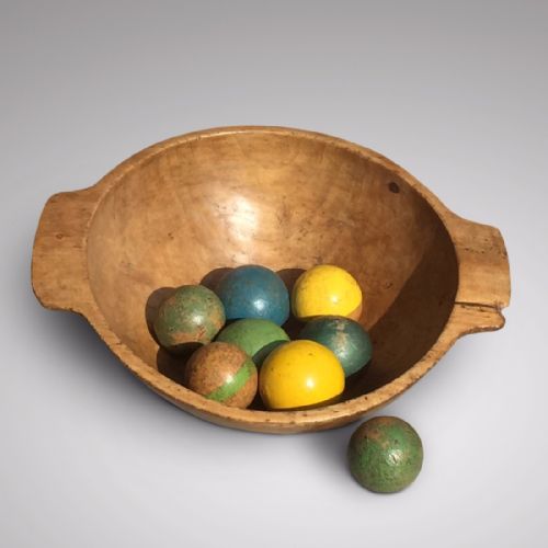 19th Century Sycamore Dairy Bowl