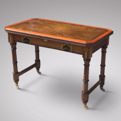 A Superb 19th Century Arts & Crafts Writing Table
