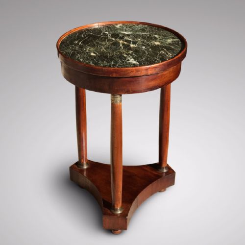 19th Century French Empire Lamp Table