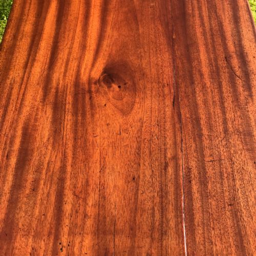 WILLIAM IV BOW FRONT MAHOGANY BURR OAK CHEST OF DRAWERS - ADDITIONAL PHOTO 2