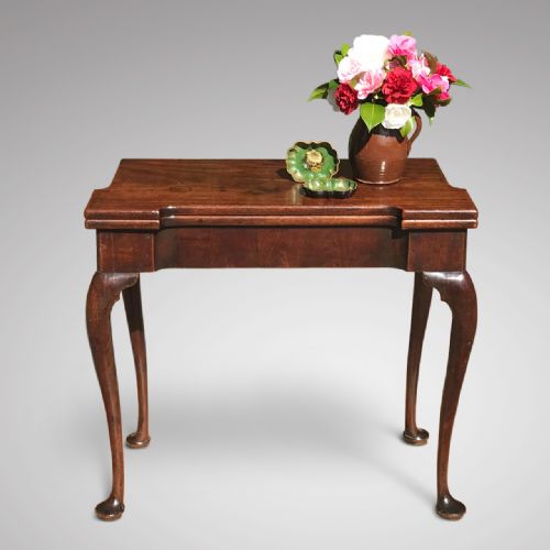 George II Mahogany Tea Table
