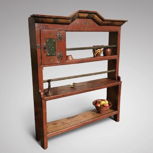 18th Century Painted Swedish Dresser