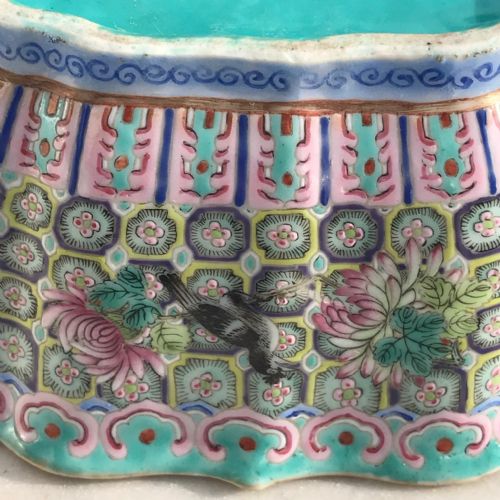 QING DYNASTY CHINESE LOBBED RECTANGULAR BOWL - ADDITIONAL PHOTO 6